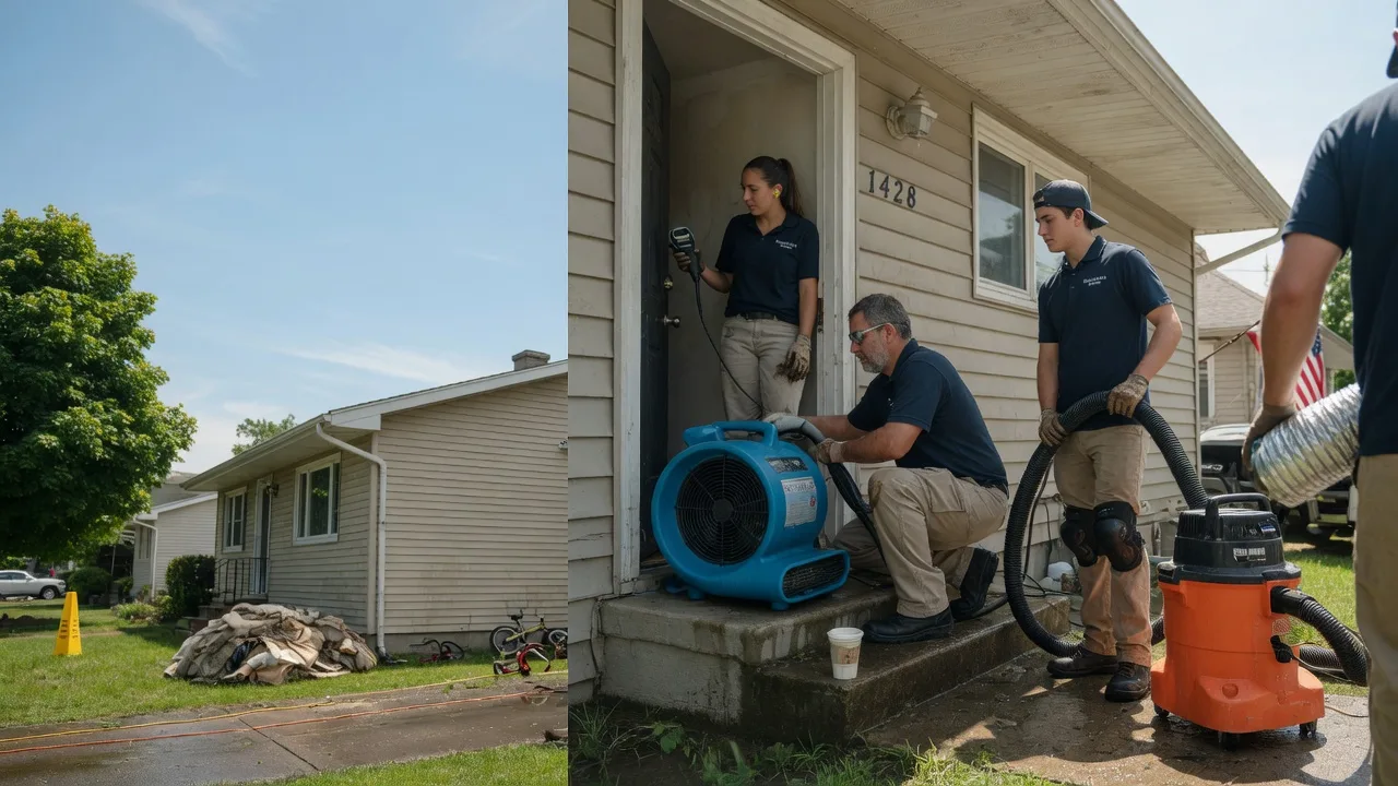 Water Damage Restoration in Longview, IL near me